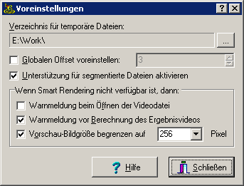 Konfigurationsdialog